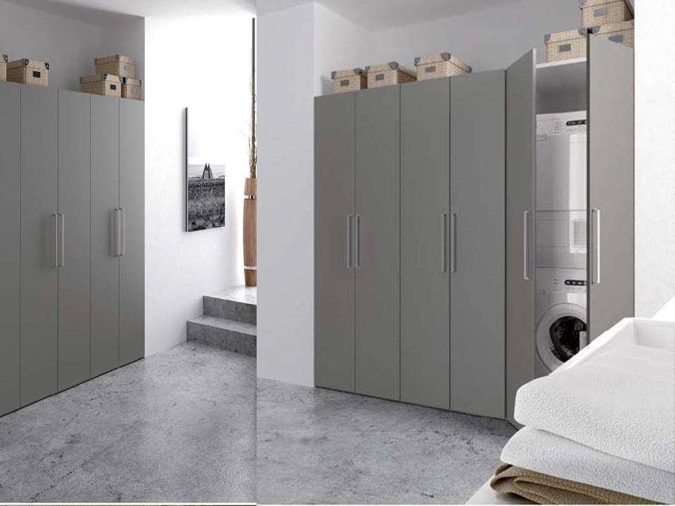 Colonna porta lavatrice e asciugatrice 